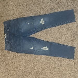 Abercrombie and Fitch "The Super Skinny Ultra High Rise" jeans